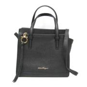 Salvatore Ferragamo Pre-owned Pre-owned Laeder handvskor Black, Dam