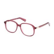 Guess Bordeaux Injicerade Ramglasögon med UV-filter Red, Unisex