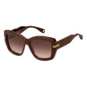 Marc Jacobs Brun Plast Solglasögon Kvinnor Mj-1062-S-09Q Brown, Dam