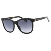 Marc Jacobs Svarta Resin Solglasögon med UV-skydd Black, Dam