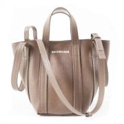 Balenciaga Vintage Pre-owned Laeder handvskor Gray, Dam