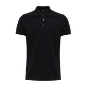 Fendi Kortärmad svart polotröja Black, Herr