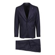 Tagliatore Suit Blue, Herr