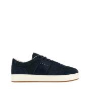 Hogan Blå Mocka Sneakers med Memory Foam Blue, Herr