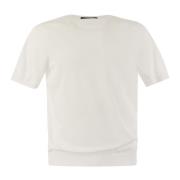 Tagliatore T-Shirts White, Herr