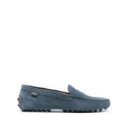 Tod's Klassiska Gommino loafers Blue, Dam