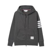 Thom Browne Casual Hoodie för vardagsbruk Gray, Herr