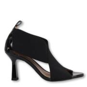 Zinda Elegant Svart Klack Sandal Black, Dam