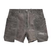 Rick Owens Denimshorts Gray, Herr