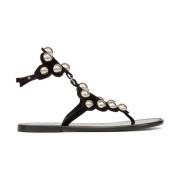 Isabel Marant Svarta Velvee Sandaler Black, Dam