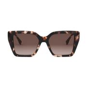 Fendi Bruna solglasögon damaccessoarer Brown, Dam