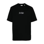 Burberry Svarta Logo T-shirts och Polos Black, Herr