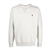 Ralph Lauren Signature Polo Pony Crew Neck Tröja Gray, Herr