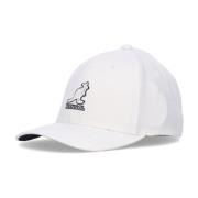 Kangol Flexfit Böjd Skärmkeps Vit/Svart White, Herr