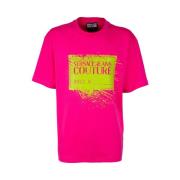 Versace Jeans Couture Stilig Herr T-shirt Pink, Herr