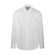 Our Legacy Air Cotton Coco Skjorta White, Herr