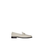 Saint Laurent Klassiska Läderloafers Beige, Herr