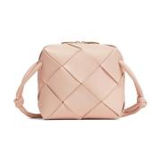 Bottega Veneta Mini Cassette Kameraväska Pink, Dam