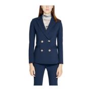 Rinascimento Polyester Blazer Blue, Dam