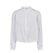 Co'Couture Kristall Skjorta Blus Elegant Vit White, Dam