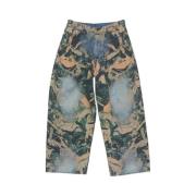 Acne Studios 2023 Denim Mossy Oak Jeans Multicolor, Dam