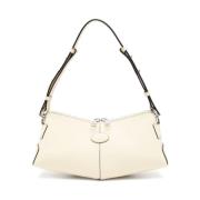 Tod's Gul Kalv Baguette Stil Beige, Dam