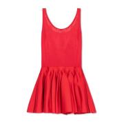 Alaïa Ärmelös klänning Red, Dam