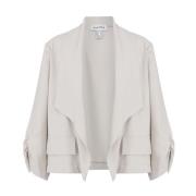 Joseph Ribkoff Öppen Flowy Blazer Beige, Dam