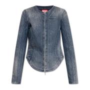 Diesel Denimjacka Blue, Dam