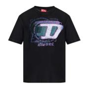 Diesel T-shirt T-Adjust-R11 Black, Herr