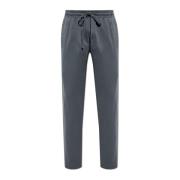 Dolce & Gabbana Sweatpants med logotyp applikation Gray, Herr