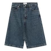 Frame Pojk Kort Bermuda Shorts Blue, Dam