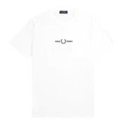 Fred Perry T-Shirts White, Herr