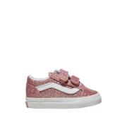 Vans Barn Old Skool V Sneakers Pink, Dam