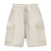 Rick Owens Cargo Shorts Beige, Herr