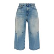 R13 Jeans med vintage-effekt Blue, Dam