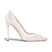 Aquazzura Högklackade pumps White, Dam