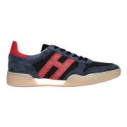 Hogan Blå Sneakers Retro Urban Stil Black, Herr