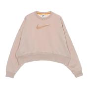 Nike Lättviktig Crewneck-tröja Pink, Dam