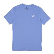 Nike Streetwear Club Tee Blue, Herr