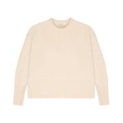 The New Society Nikos Woman Jumper Macadamia Beige, Dam