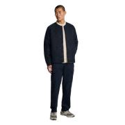 Lyle & Scott Jackor Emblem Quiltad Jacka Blue, Herr