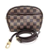 Louis Vuitton Vintage Pre-owned Tyg louis-vuitton-vskor Brown, Dam