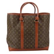 Louis Vuitton Vintage Pre-owned Canvas louis-vuitton-vskor Brown, Dam