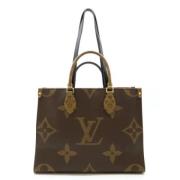 Louis Vuitton Vintage Pre-owned Canvas louis-vuitton-vskor Brown, Dam