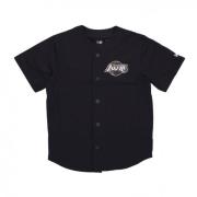 New Era NBA Team Jersey Streetwear Skjortor Black, Herr