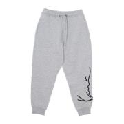 Karl Kani Retro Sweatpants Ash Grey Gray, Herr