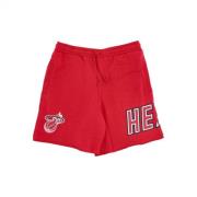 Mitchell & Ness NBA Game Day French Terry Shorts Hardwood Red, Herr