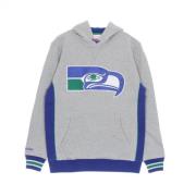 Mitchell & Ness hoodie nfl pinnacle tungvikt fleece hoodie seasea Gray...