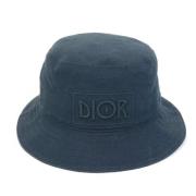 Dior Vintage Pre-owned Bomull hattar-och-kepsar Black, Dam